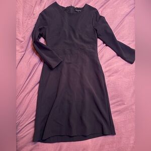 Banana Republic Classic Black Long Sleeve Dress